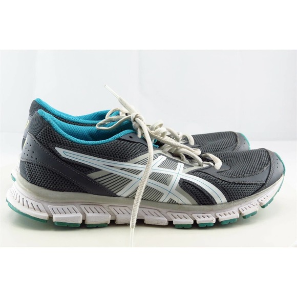 Asics Renovate Size 8 M Gray Lace Up Running Fabric Shoes - Picture 3 of 7